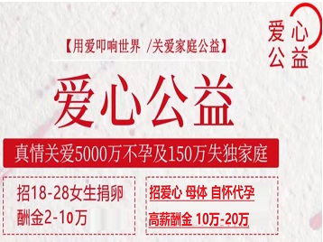 黄冈捐卵助孕生子 爱心志愿者招募